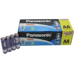 باتری قلمی پاناسونیک اصلی Panasonic AA بسته 60 عددی