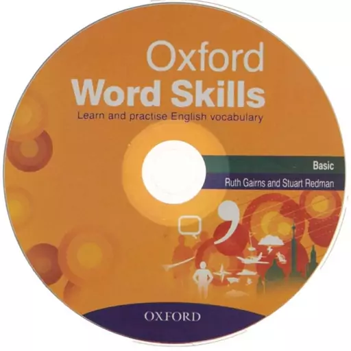  کتاب زبان  Oxford Word skills  Basic اثر  Ruth Gairns  And  Stuart Redman