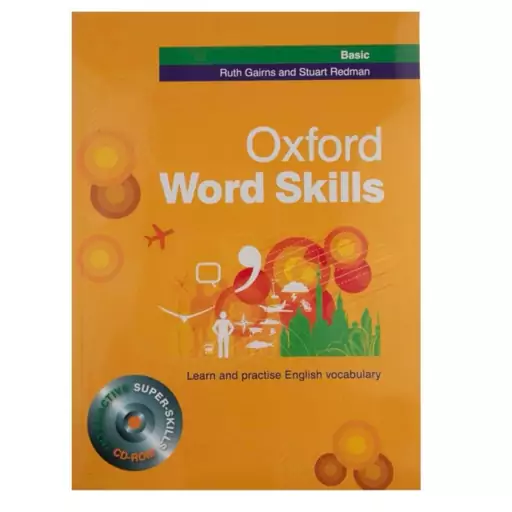  کتاب زبان  Oxford Word skills  Basic اثر  Ruth Gairns  And  Stuart Redman