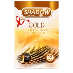 کاندوم حلقوی و خاردار شادو مدل Gold بسته 12 عددی(انقضا2026.07)