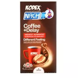 کاندوم  کدکس مدل Coffee بسته 12 عددی