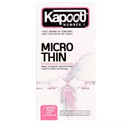 کاندوم کاپوت مدل Micro Thin بسته 12 عددی