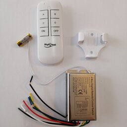 ریموت کنترل روشنایی 4کانال  فلری