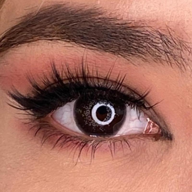 لنز چشم رنگی (زیبایی) سالانه کلیر ویژن رنگ مشکی