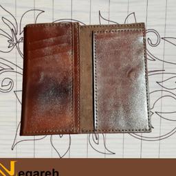 کیف چرمی گوشی موبایل کاملا دستدوز مناسب برای انواع گوشی بخصوص گوشی های فاقد گارد