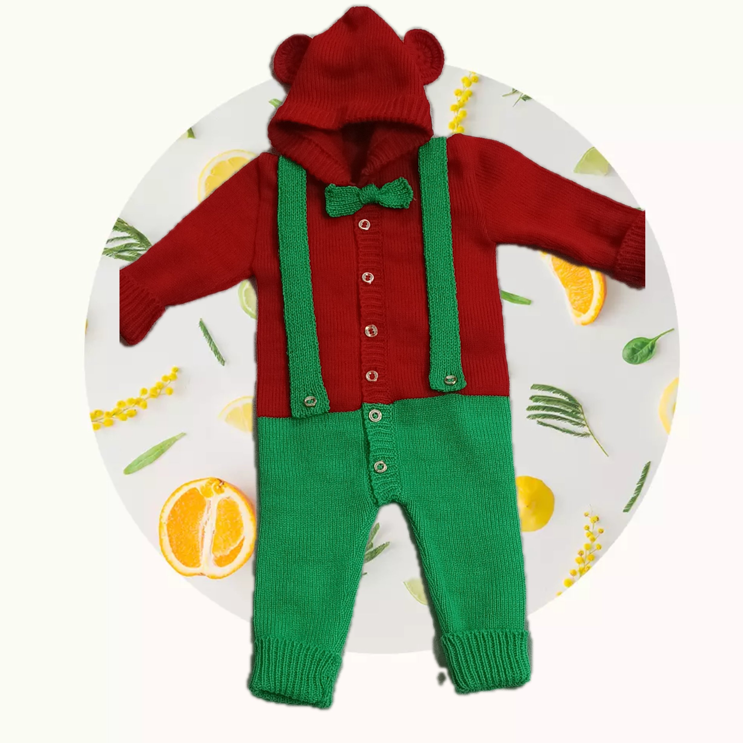 025 - سرهمی نوزادی سایز 6 الی 9 ماهه