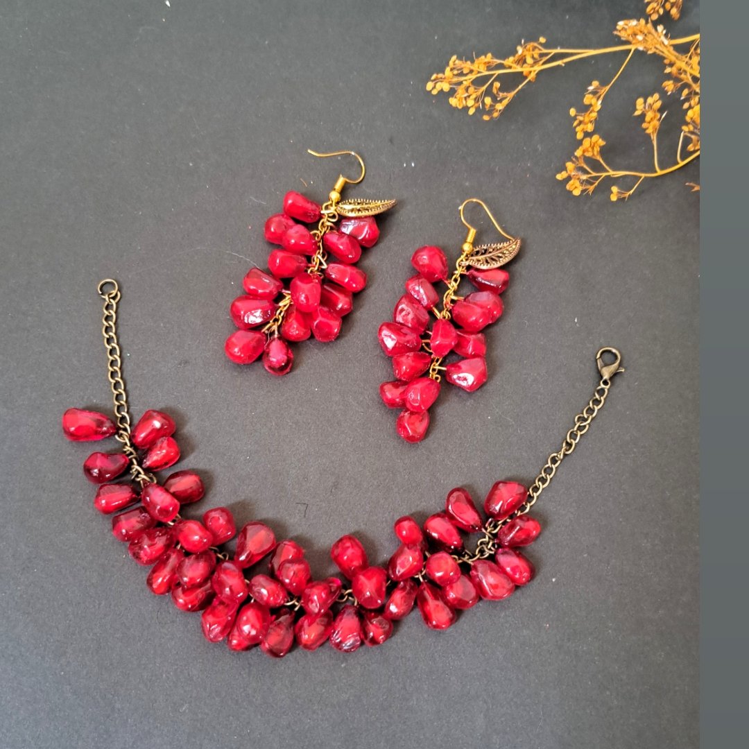 ست زیورآلات یلدایی