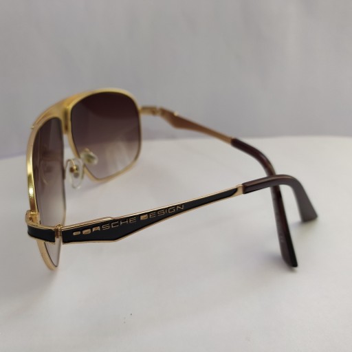 عینک پورش دیزاین با فریم طلایی (به همراه جعبه) PORSCHE DESIGN