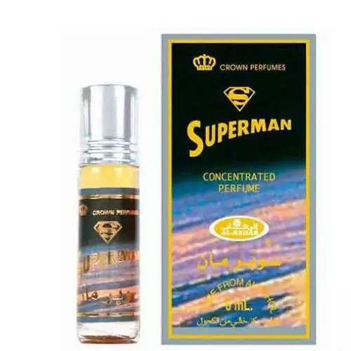 عطر عربی سوپرمن برند الرحاب حجم 6 میل Al-Rehab Superman