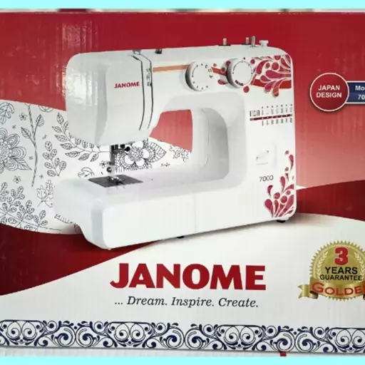 چرخ خیاطی ژانومه مدل 7000 (Janome)