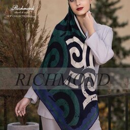 روسری نخی کندویی ریچموند سایز  130 در 6 رنگ کد 108