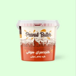 کره بادام زمینی نرم بدون افزودنی (300 گرمی)