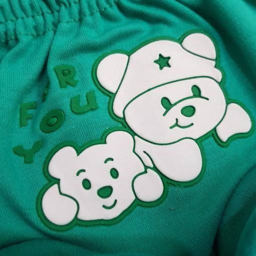 ست 19 تکه لباس نوزادی بیمارستانی دخترانه و پسرانه جعبه ای طرح خرس 6 رنگ