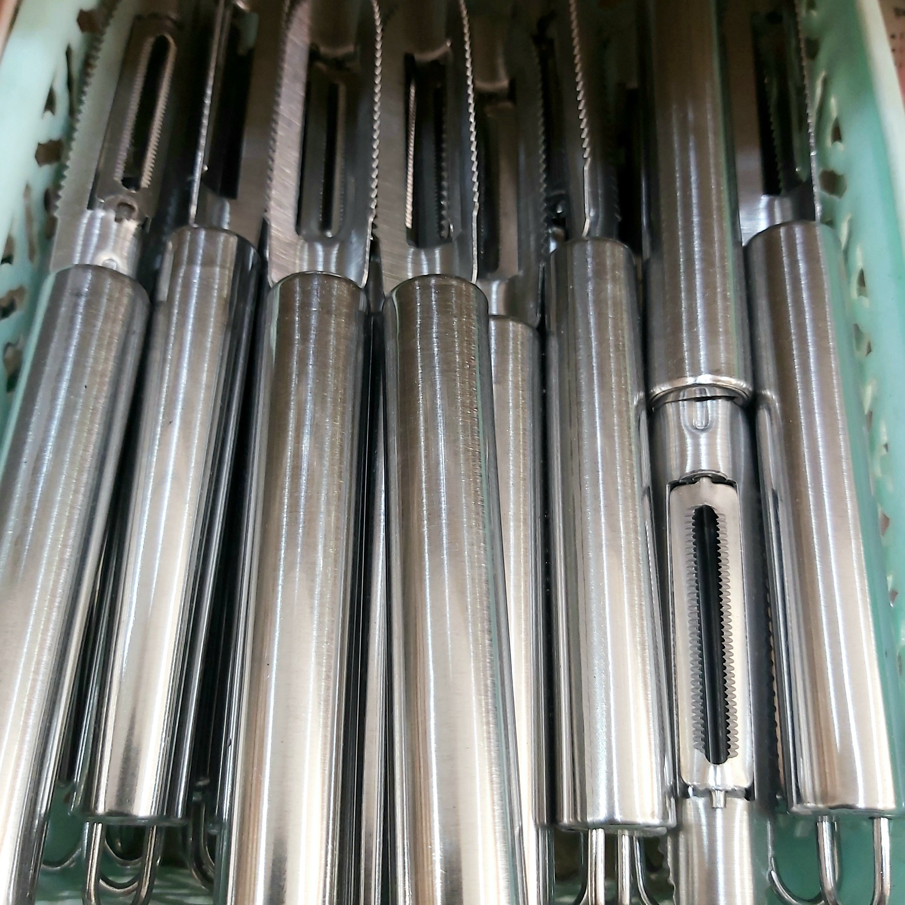 پوست کن خارجی استیل(مدادی)