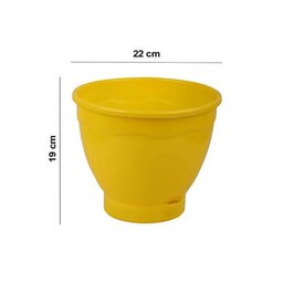 گلدان پلاستیکی سایز سطل 4 مناسب برای کاشت نگهداری انواع گل و گیاه 