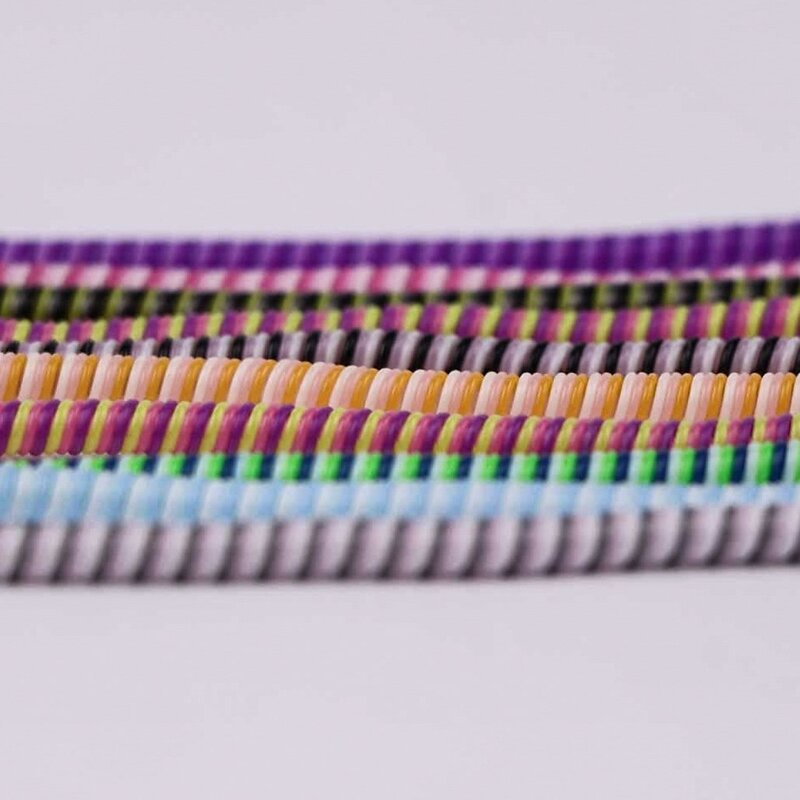 روکش  محافظتی کابل فنری پلاستیکی در رنگ های مختلف