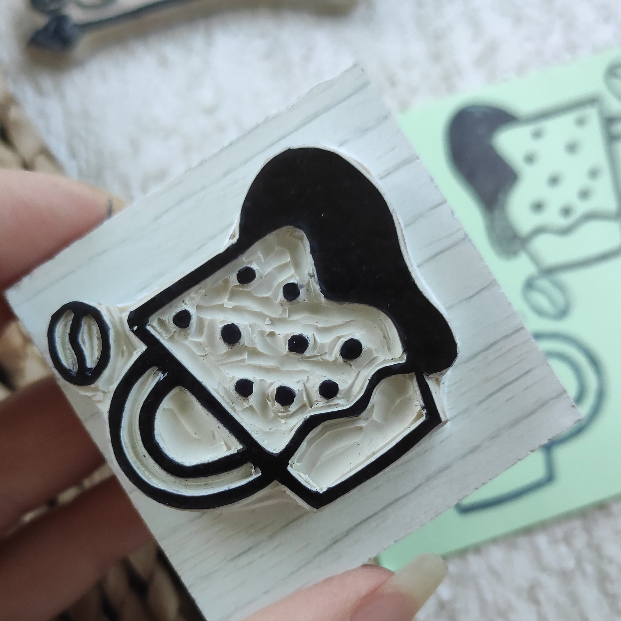 مهر لینو لیوان کاپوچینو