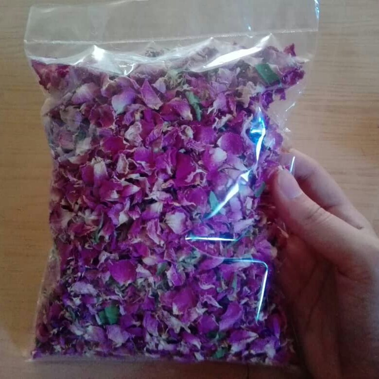 پر گل محمدی  (50 گرمی)
