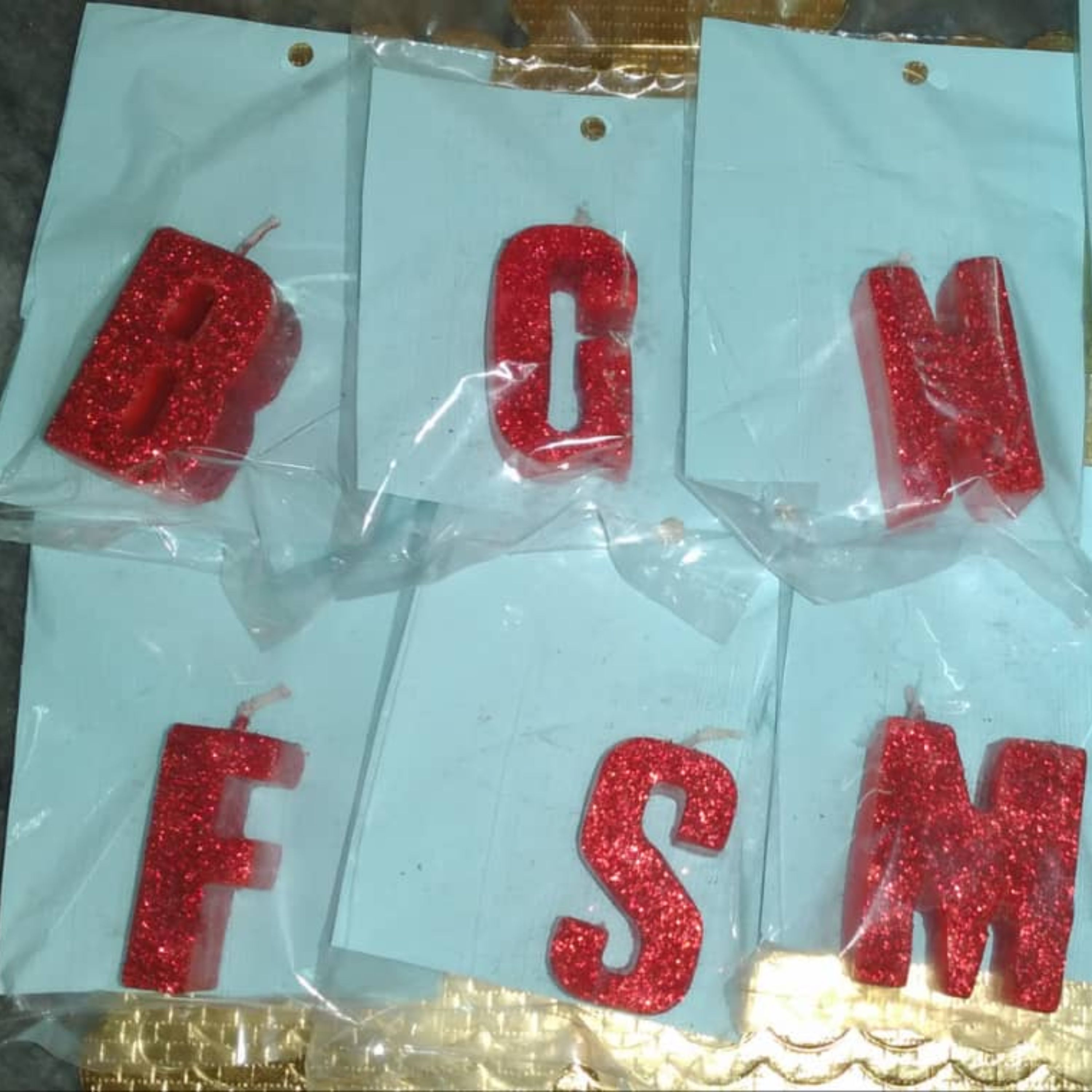 شمع حروف نام