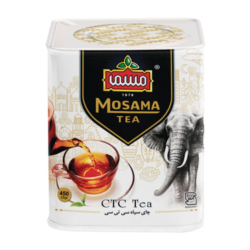 چای سیاه سی تی سی مسما - 450 گرم بسته فلزی