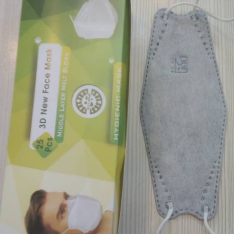 ماسک3بعدی پنج لایه لگو دار25عدد