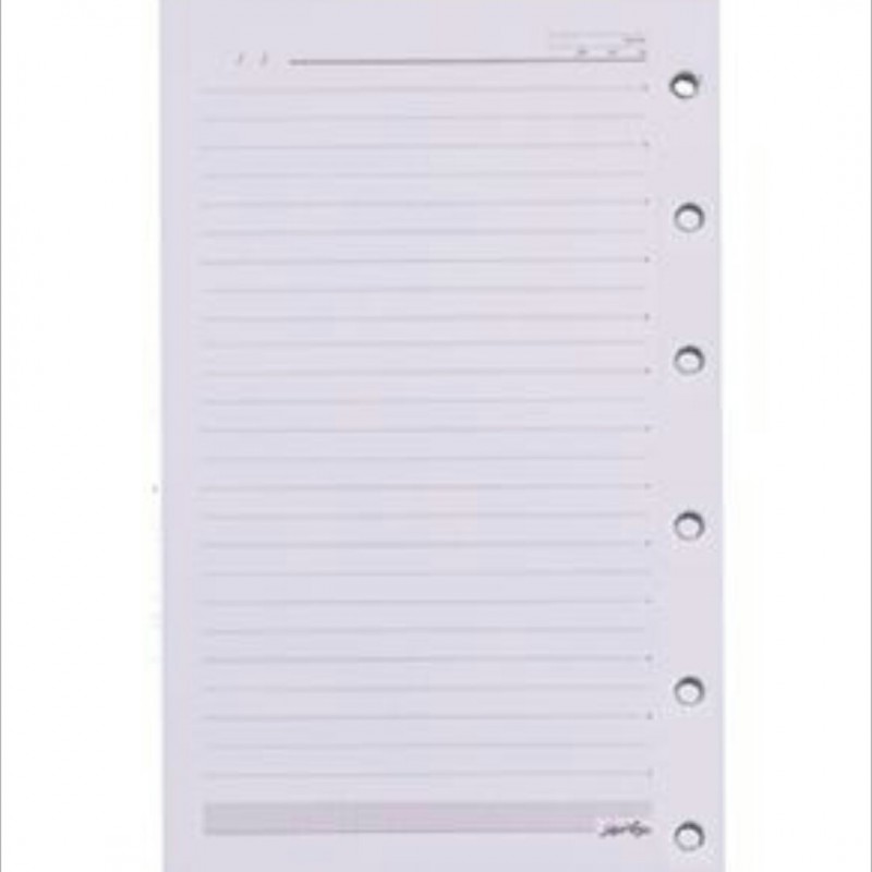 کاغذ کلاسوری 6 سوراخ مخصوص دفترچه یادداشت