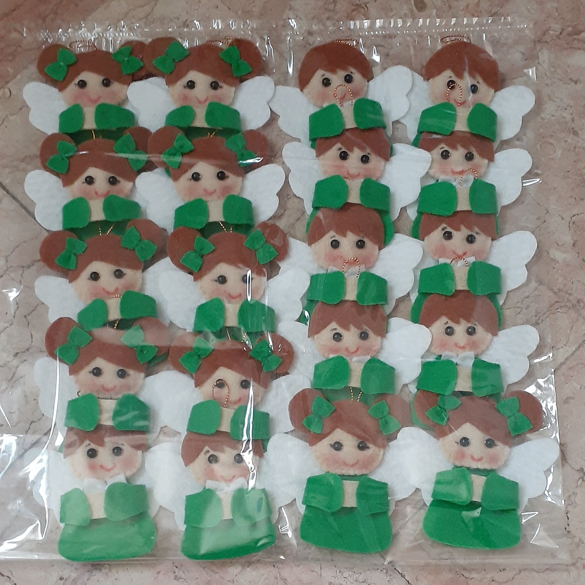 گیفت غدیر طرح فرشته دختر وپسر برای گذاشتن پول به شکل اویز قیمت 10عدد150هزار تومن