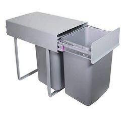 سطل زباله 24 لیتری کف ثابت برند  استیل ایکس ( پس کرایه) هزینه ارسال به عهده مشتری