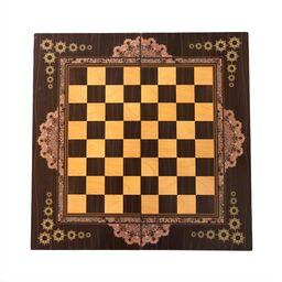 شطرنج مدل چاپی طرح گل 