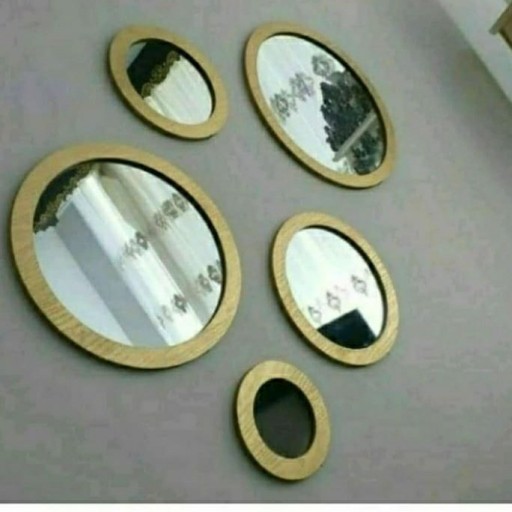 آینه پنج تکه زیبا