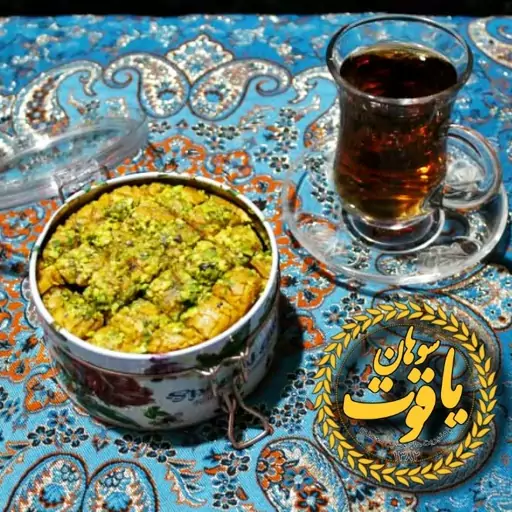 2 عددسوهان حبه ای مخصوص 400 گرمی پسته نمادرب قفلی (ارسال رایگان)