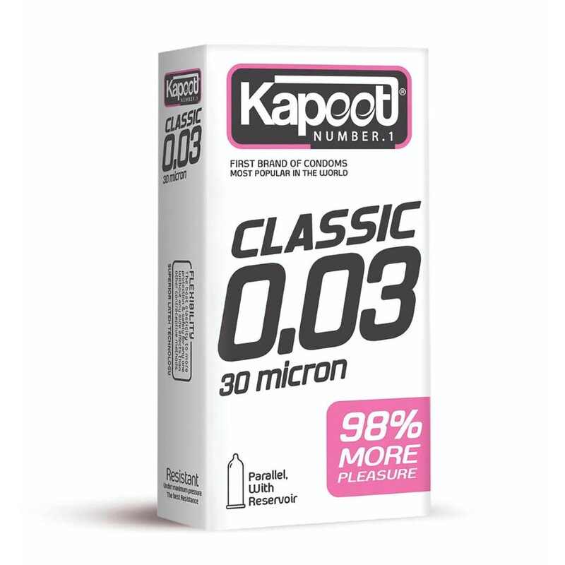 کاندوم 3 میکرون 10 عددی کاپوت تاریخ تولید جدید