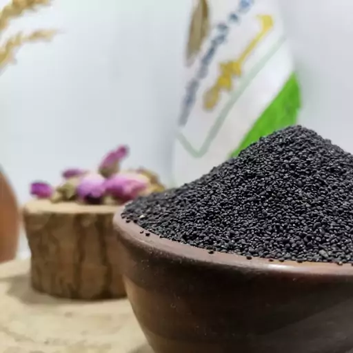 تخم ریحان خالص درجه بک  500گرمی (عطاری و محصولات ارگانیک طراوت)