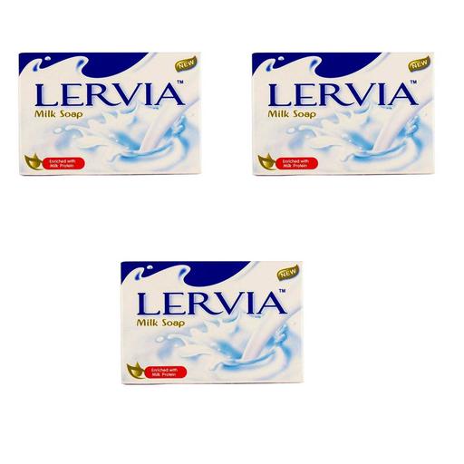 صابون شیر لرویا LERVIA مدل Milk Soap وزن 90 گرم

