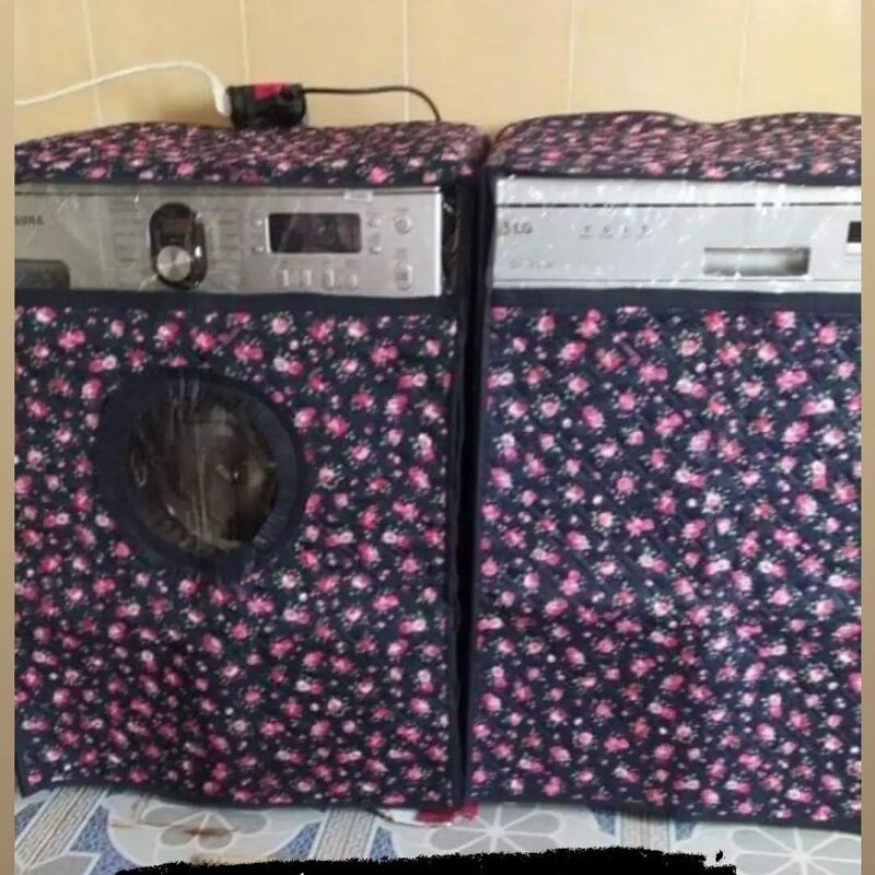 کاور ماشین لباسشویی ترگال  سه لایه ضد نم و رطوبت و ضد ضربه کاور لباسشویی 