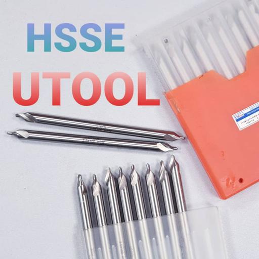 مته مرغک سفید سایز 1 UTOOLبرند چینی درجه یک با کیفیت و سختی و استقامت بالاHSS-E