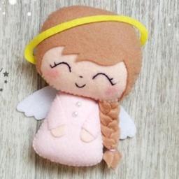 عروسک نمدی فرشته مهربون
