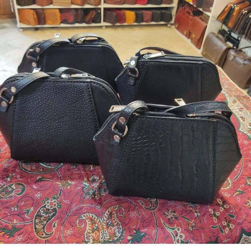 کیف دوشی چرم گاوی کد56 قابل سفارش در رنگ دلخواه