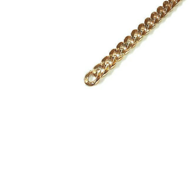 زنجیر دستبند آلومینیومی کد ALTA رنگ طلایی (دارای رنگ ثابت)