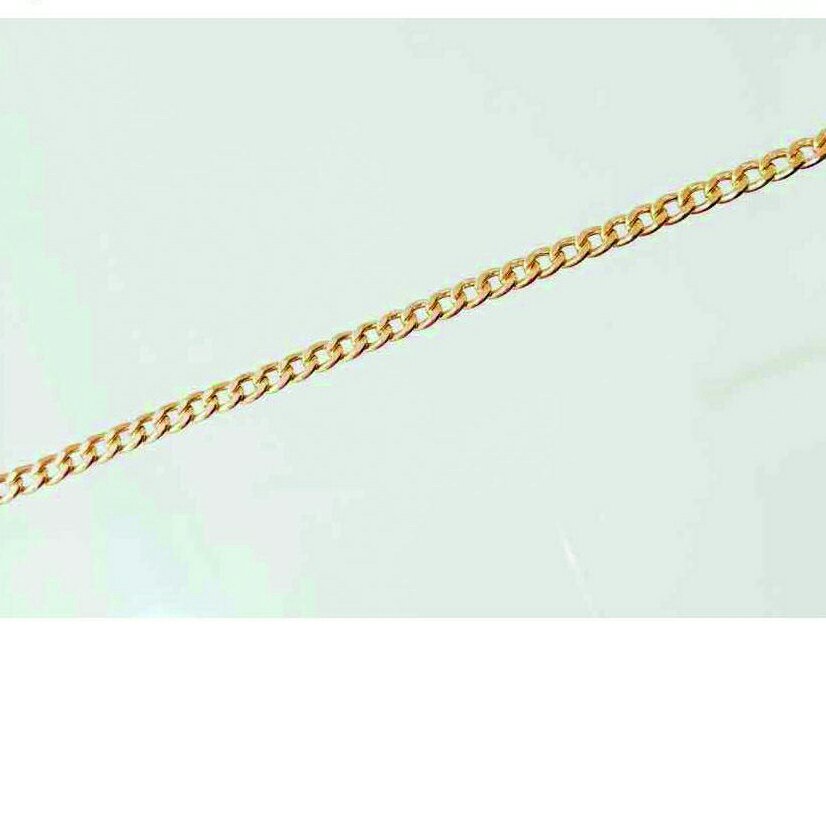 زنجیر دستبند آلومینیومی کد ALTA رنگ طلایی (دارای رنگ ثابت)