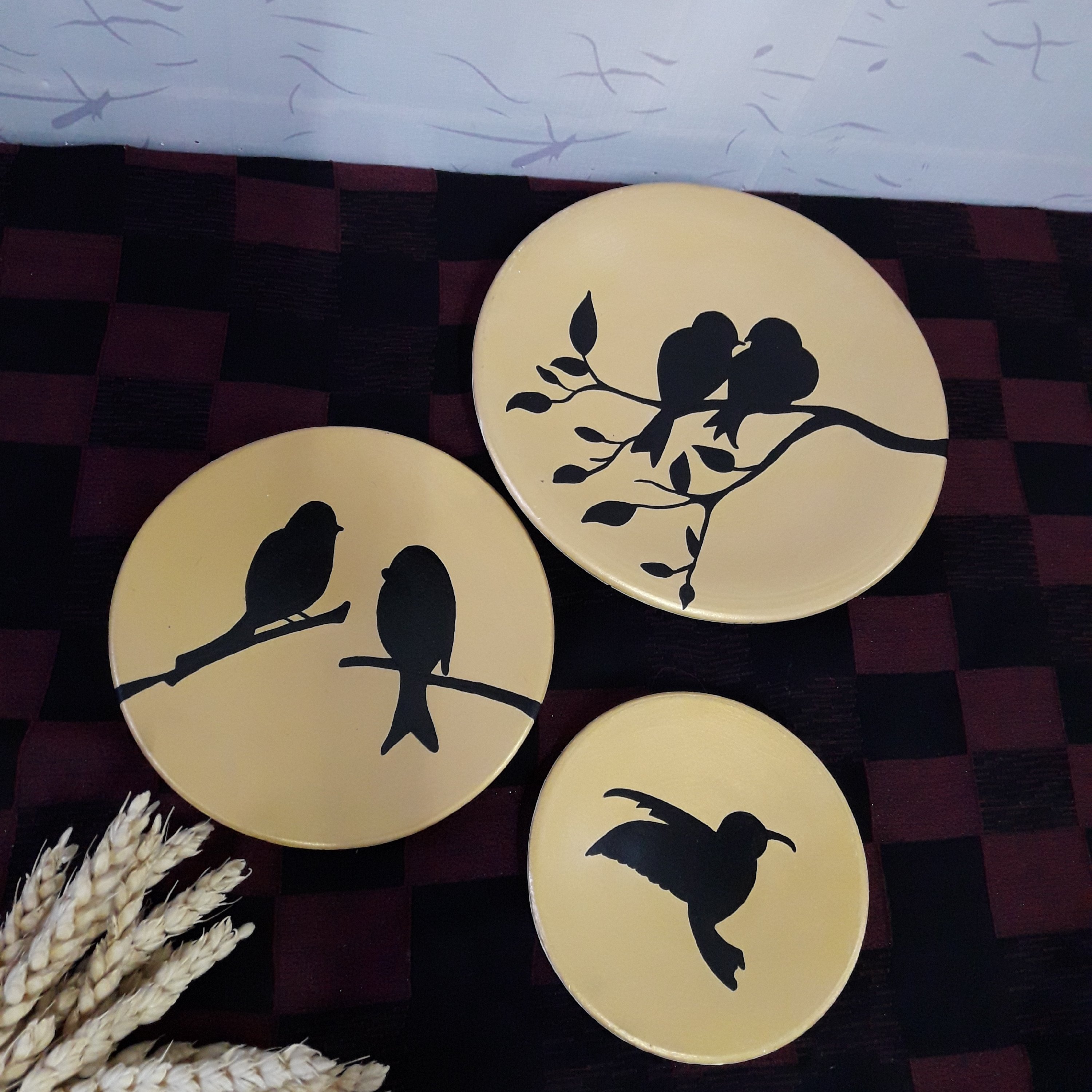 دیوارکوب سفالی تزیینی