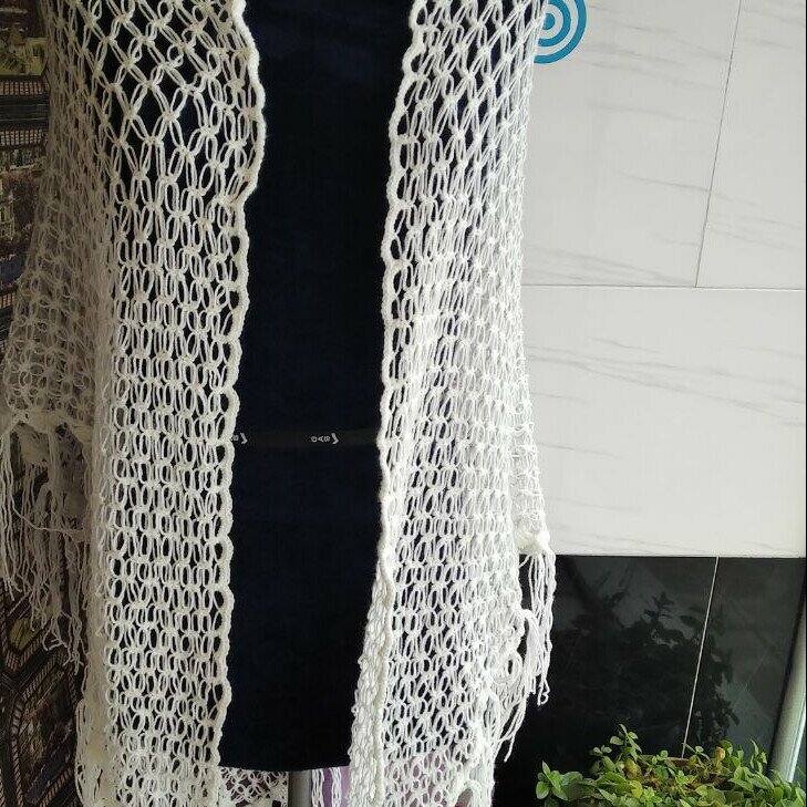 اشارپ پاییزی زنانه مدل عنکبوتی