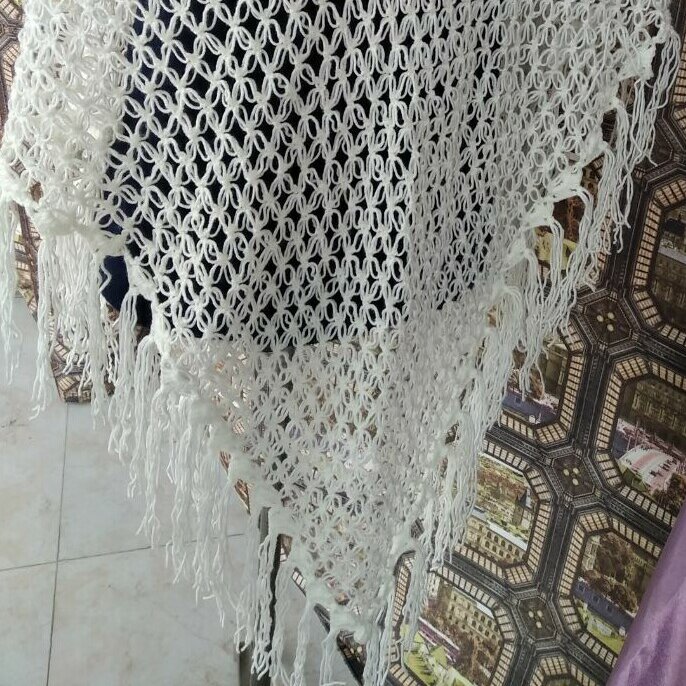 اشارپ پاییزی زنانه مدل عنکبوتی