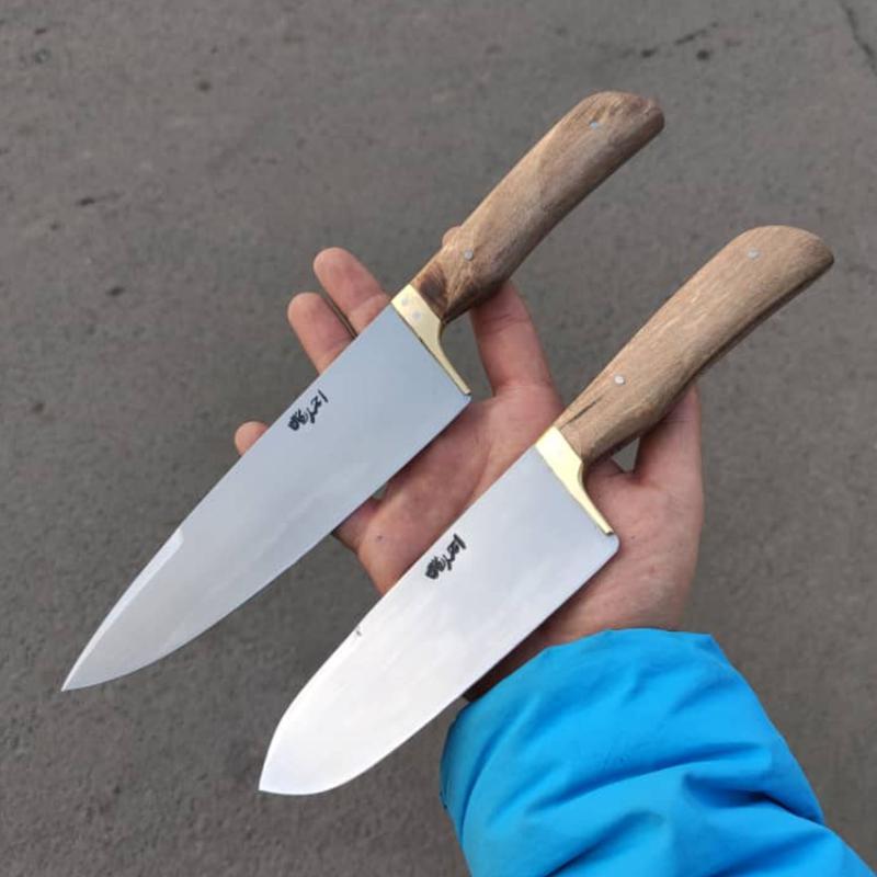 چاقو راسته و سلاخی فولادی پگیج کامل قصابی