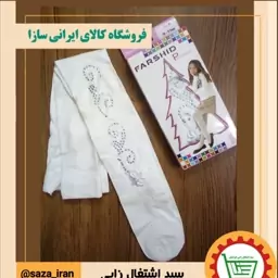 جوراب شلواری دخترانه ساپورتی