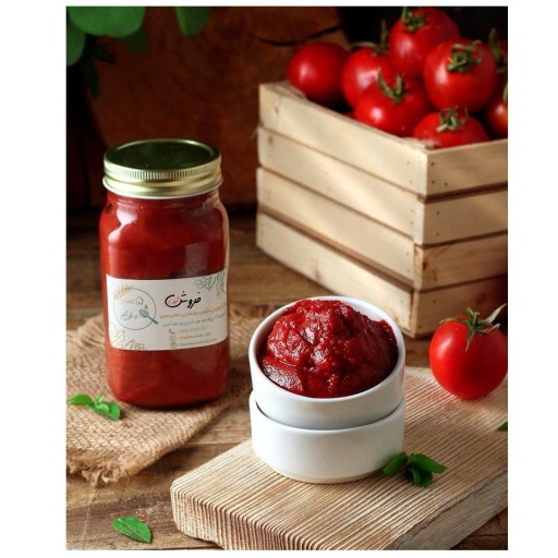رب گوجه فرنگی طبیعی بهداشتی (4 کیلویی) تازه غلیظ و خوش طعم و خوش بو