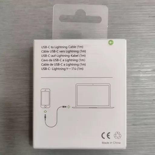 کابل شارژ اصلی آیفون تایپ سی به لایتنینگ - PD To Lightning Cable