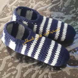 پاپوش پشمی و ضخیم مردانه