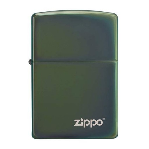 فندک زیپو اصل سبز مات | Zippo made in USA | دارای شناسنامه و جعبه