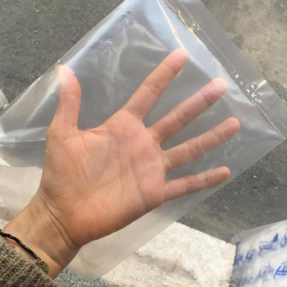 نایلون ضخیم بسته 25 کیلویی سایز 15 در 20  ارسال بصورت پس کرایه